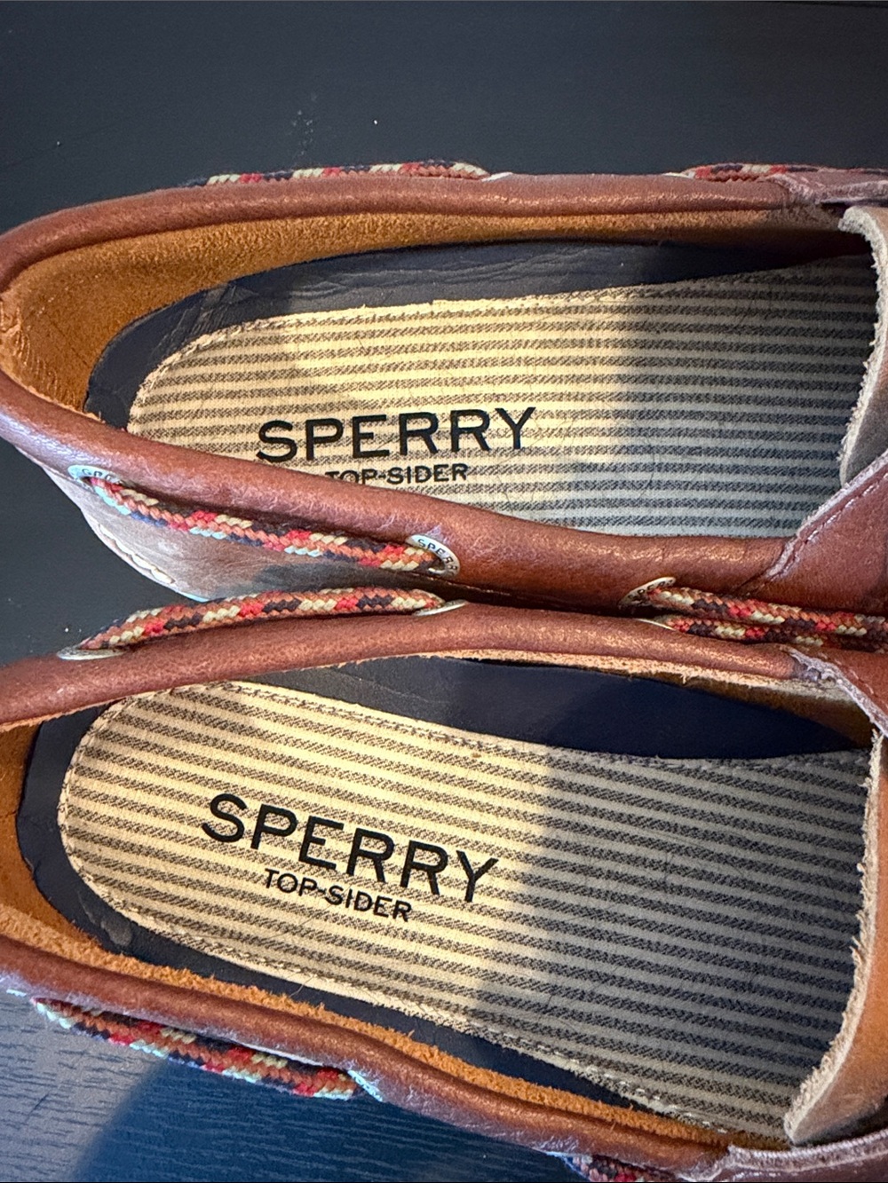 Sperry Brown Tan Leeward Boat Shoes - Picture 9 of 11